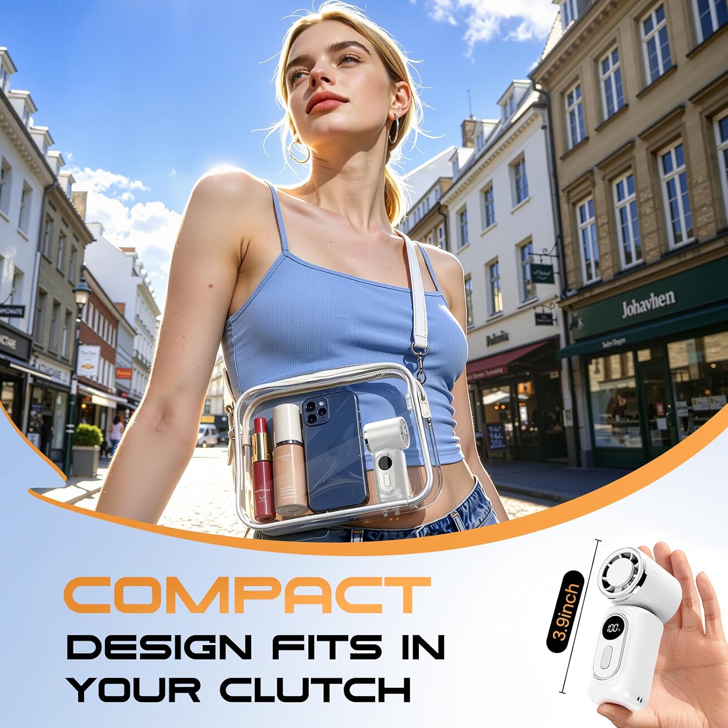 Coolhill Clip-On Mini Fan view 5